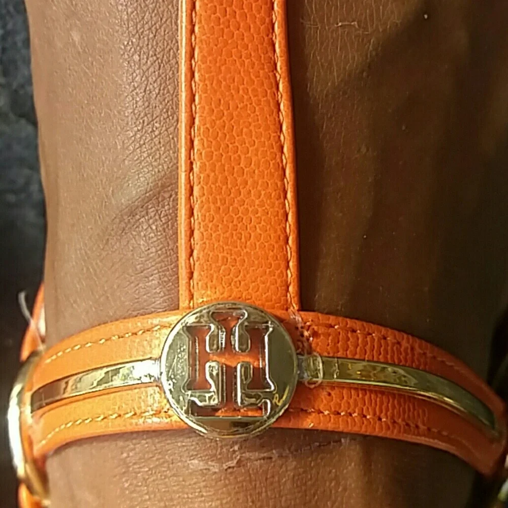 Tommy flat orange sandles 🗽 - Picture 4 of 4
